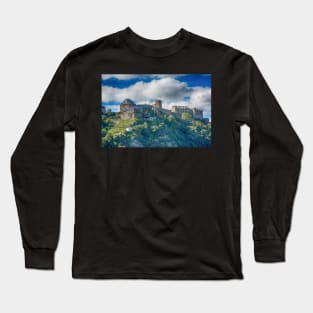 Castle Along the Rhine Gorge Long Sleeve T-Shirt